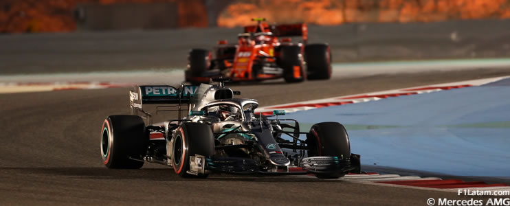 Victoria para Lewis Hamilton y mala fortuna para Charles Leclerc - Reporte Carrera - GP de Bahrein