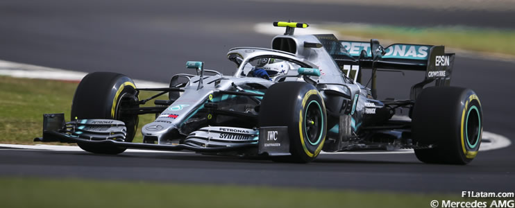 Valtteri Bottas aceleró a fondo y tomó la ventaja - Reporte Pruebas Libres 2 - GP de Gran Bretaña