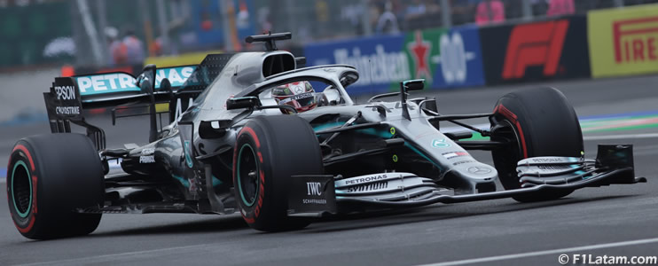 Hamilton impone su ritmo en el Hermanos Rodríguez - Reporte Pruebas Libres 1 - GP de México
