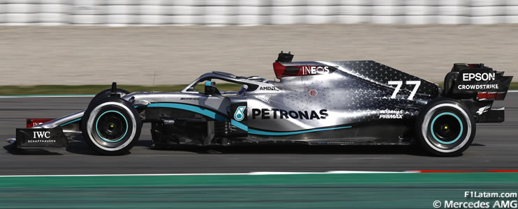 Bottas deja a todos fríos con el mejor tiempo en los entrenamientos - Tests en Barcelona - Día 3