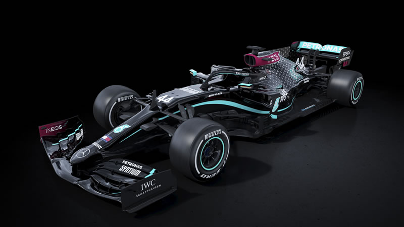 Mercedes modifica la decoración de sus autos de F1 como protesta contra el racismo