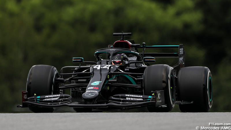 Hamilton marca el ritmo en el Red Bull Ring - Reporte Pruebas Libres 1 - GP de Austria