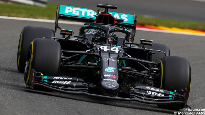 Hamilton pone condiciones en la última sesión de entrenamientos - Reporte Pruebas Libres 3 - GP de Bélgica