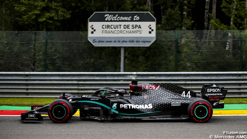 Hamilton se lleva su sexta pole y marca récord de pista en Spa - Reporte Clasificación - GP de Bélgica