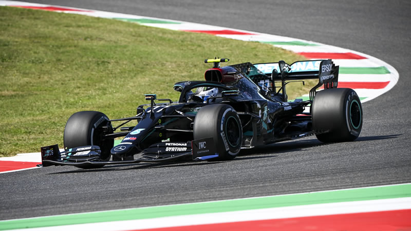 Bottas y Verstappen inician mano a mano en Mugello - Reporte Pruebas Libres 1 - GP de Toscana