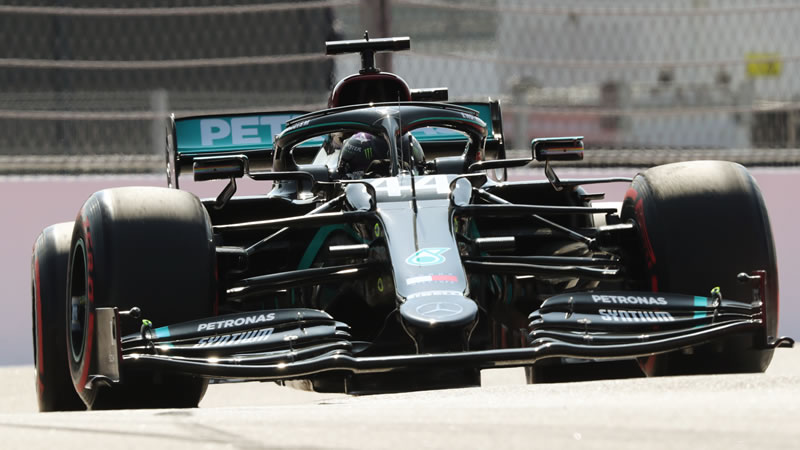 Hamilton por delante de Bottas y Sainz - Reporte Pruebas Libres 3 - GP de Rusia