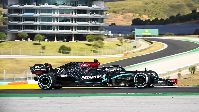 Bottas marca el paso en el Autódromo do Algarve - Reporte Pruebas Libres 1 - GP de Portugal