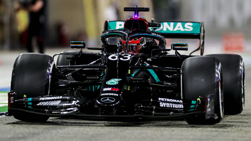 Russell sigue marcando el ritmo en Bahrein - Reporte Pruebas Libres 2 - GP de Sakhir 
