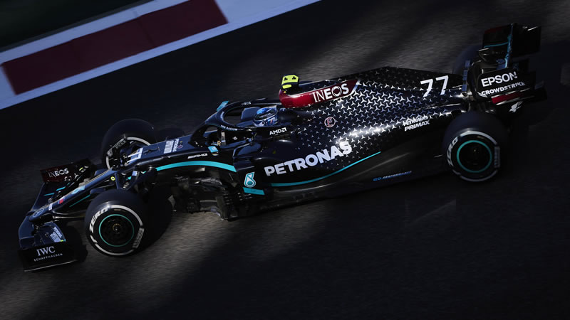 Valtteri Bottas marca el mejor tiempo - Reporte Pruebas Libres 2 - GP de Abu Dhabi