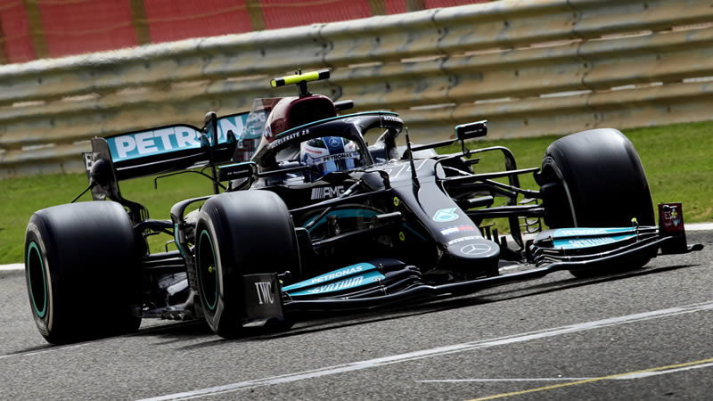Bottas lidera el segundo día de entrenamientos oficiales de la F1 en Bahrein 
