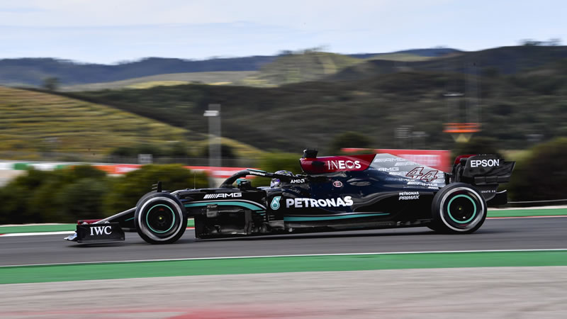 Hamilton responde y deja a Mercedes adelante - Reporte Pruebas Libres 2 - GP de Portugal 