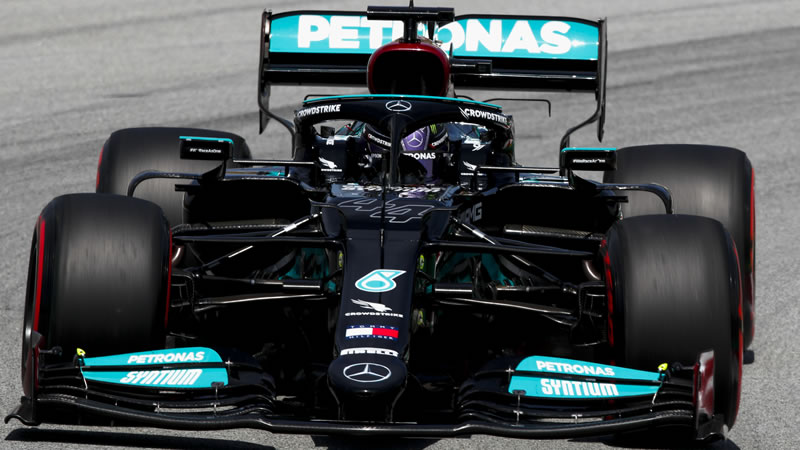 Hamilton y Bottas le responden a Red Bull - Reporte Pruebas Libres 2 - GP de España 