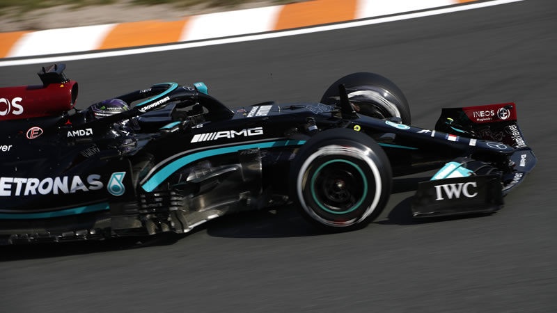 Hamilton inicia adelante en casa de Verstappen -  Reporte Pruebas Libres 1 - GP de Países Bajos 