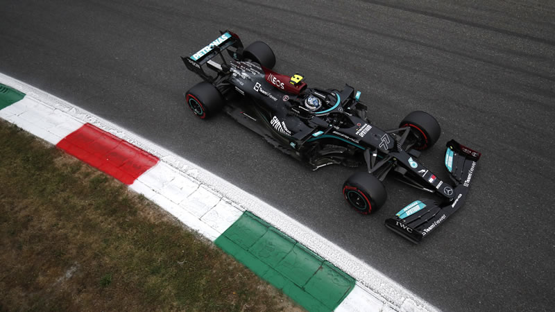 Bottas y Hamilton se imponen a Verstappen - Reporte Clasificación - GP de Italia