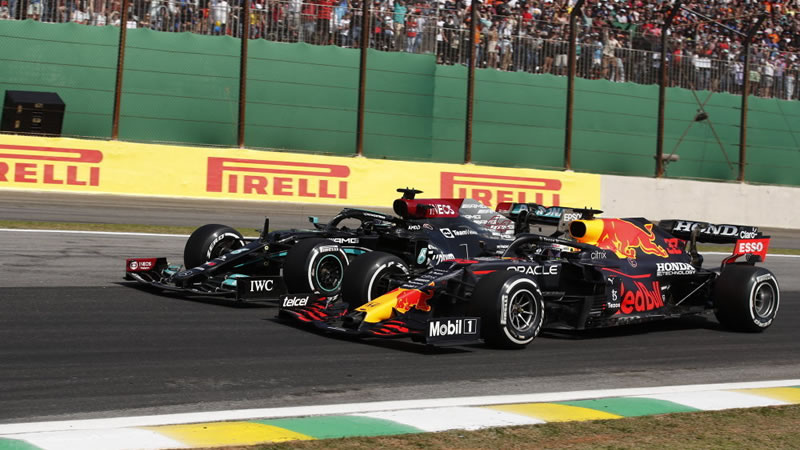 Comisarios niegan derecho de revisión por incidente Verstappen-Hamilton en Interlagos - Explicación completa