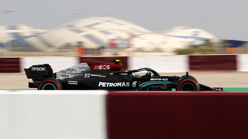 Valtteri Bottas de nuevo adelante - Reporte Pruebas Libres 3 - GP de Qatar