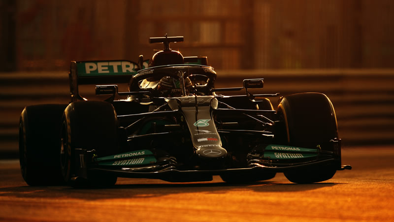Hamilton con el mejor tiempo - Reporte Pruebas Libres 2 - GP de Abu Dhabi 
