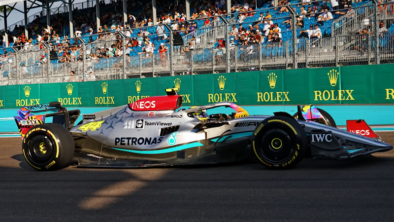 Mercedes confía en sus aprendizajes de Miami para dar un paso adelante en el GP de España 