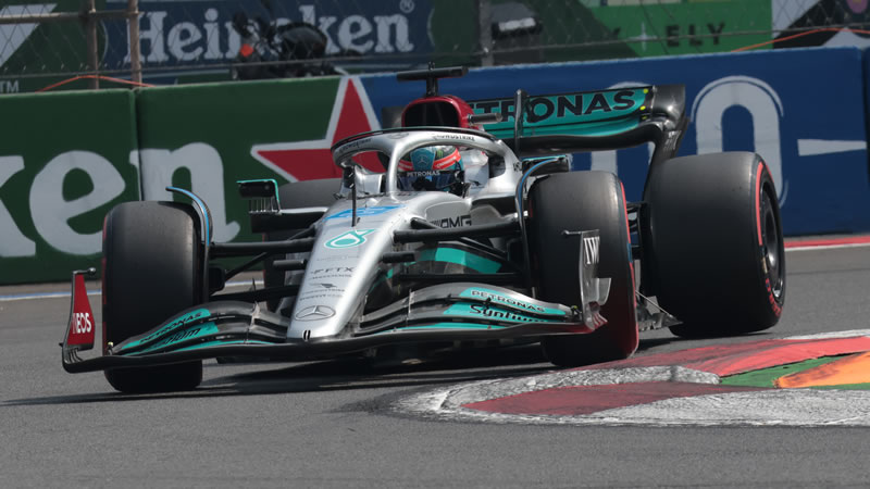 Russell y Hamilton terminan al frente y avisan a sus rivales - Reporte Pruebas Libres 3 - GP de México 