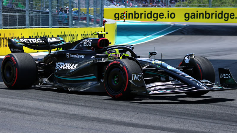 Mercedes tendrá en el próximo GP de Mónaco un generoso paquete de actualizaciones en su W14 