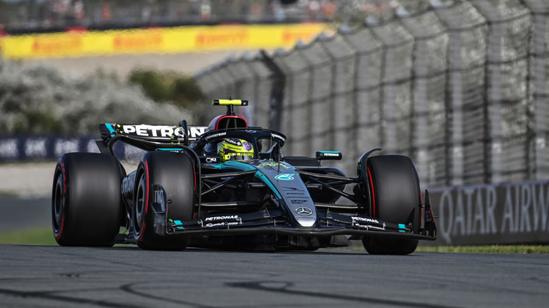 Parrilla de salida del GP de Países Bajos tras penalización para Hamilton y descalificación de Albon 