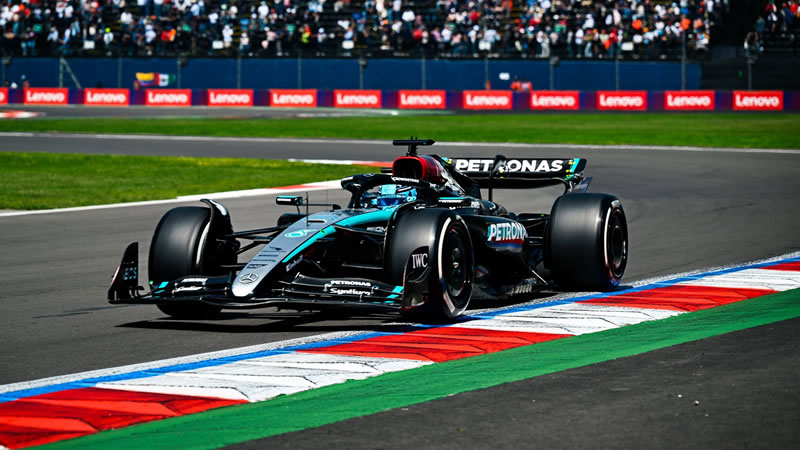 Russell toma el mando en el Autódromo Hermanos Rodríguez - Reporte Pruebas Libres 1 - GP de México
