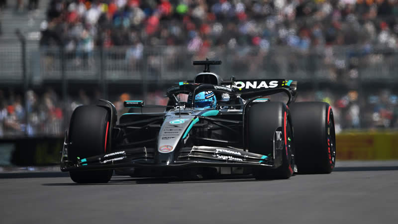 Russell y Mercedes dan buenas señales en Montreal - Reporte Pruebas Libres 2 - GP de Canadá