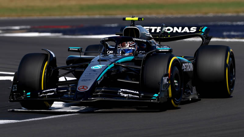 Parrilla de salida del GP de Gran Bretaña tras penalizaciones para Antonelli y Bearman