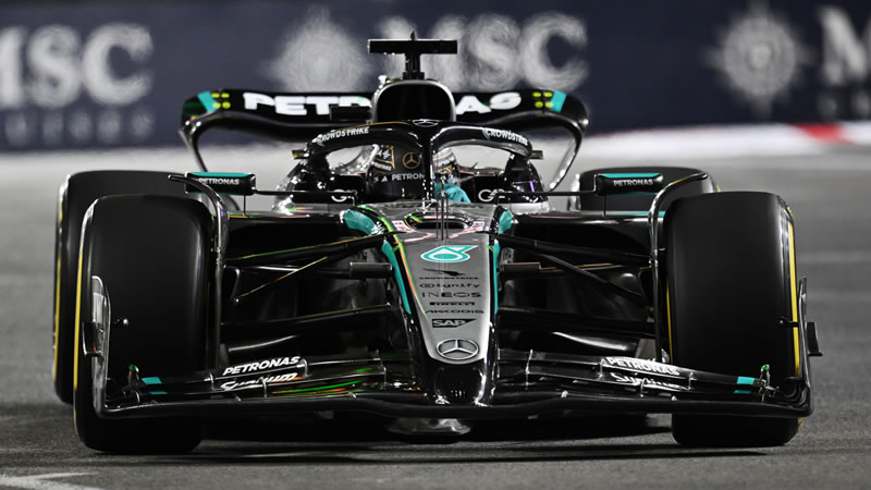 George Russell lidera la última sesión de entrenamientos - Reporte Pruebas Libres 3 - GP de Las Vegas