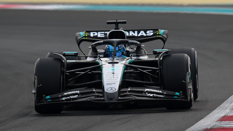 George Russell adelante en la última sesión de entrenamientos del año - Reporte Pruebas Libres 3 - GP de Abu Dhabi