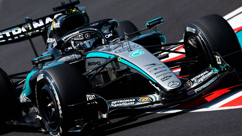 Mercedes lidera con Russell y Antonelli - Reporte Pruebas Libres 1 - GP de Japón