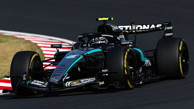 Antonelli y Russell siguen volando en Suzuka - Reporte Pruebas Libres 3 - GP de Japón