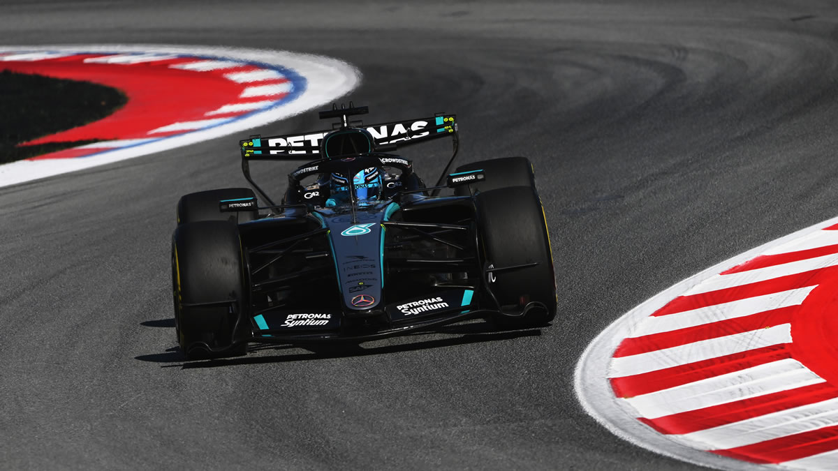 Russell sigue el ritmo más fuerte - Reporte Pruebas Libres 3 - GP de Barcelona-Catalunya