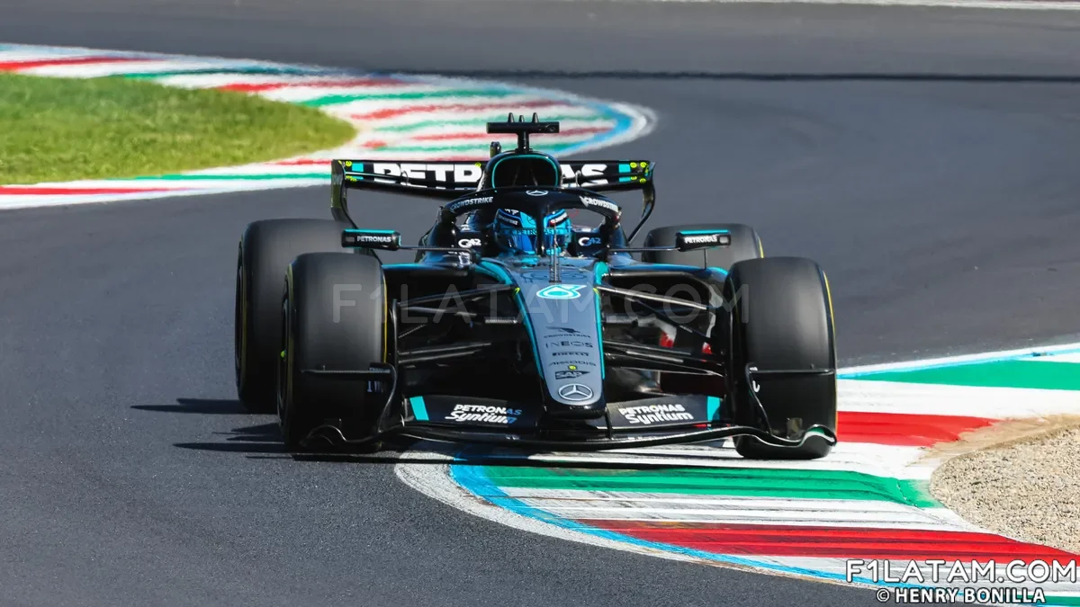 Russell por delante de Leclerc en Monza - Reporte Pruebas Libres 2 - GP de Italia