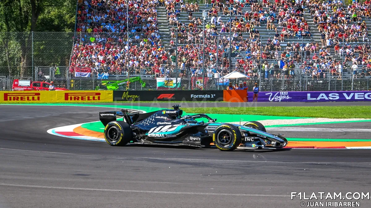 Russell lidera los últimos entrenamientos en Monza- Reporte Pruebas Libres 3 - GP de Italia