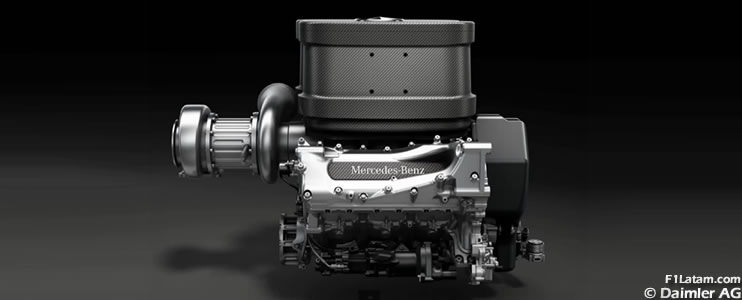 Mercedes AMG desvela el sonido del motor V6 turbo de la Temporada 2014 