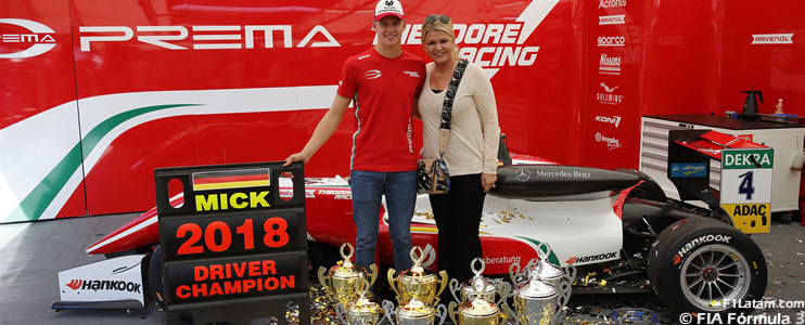 Mick Schumacher nuevo campeón de la Fórmula 3 Europea
 