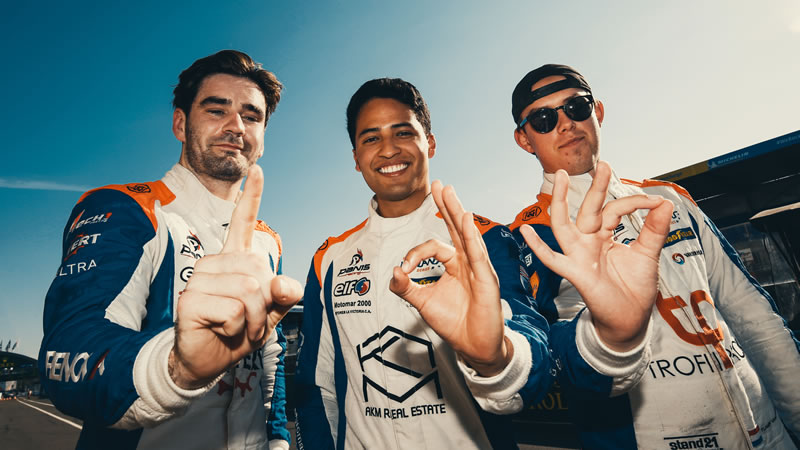 Maldonado, Van Uitert y Van der Helm logran el segundo lugar en las 4 Horas de Spa 