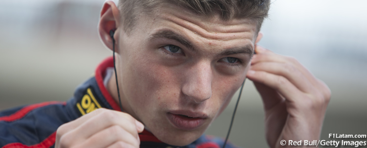 El joven holandés Max Verstappen completa su primer test de Fórmula 1 con Toro Rosso
