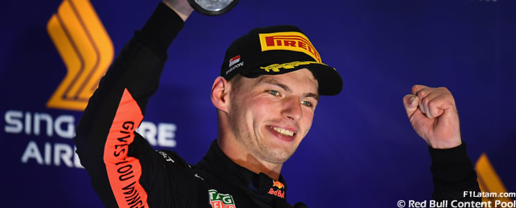 Gran satisfacción de Max Verstappen por el potencial del Red Bull RB14
 