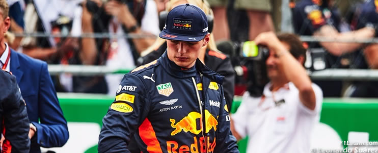 Verstappen no oculta su decepción por no llevarse la pole en el Hermanos Rodríguez 