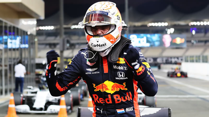 Verstappen se lleva la pole y corta la racha de la unidad de potencia Mercedes - Reporte Clasificación - GP de Abu Dhabi