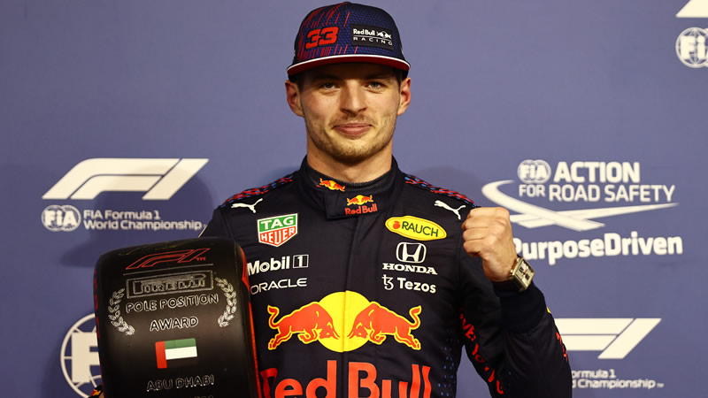 Verstappen sorprende a Hamilton y se lleva la pole - Reporte Clasificación - GP de Abu Dhabi