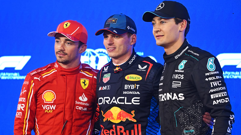 Pole para Verstappen tras superar a Leclerc y  Russell - Reporte Clasificación - GP de Bahrein