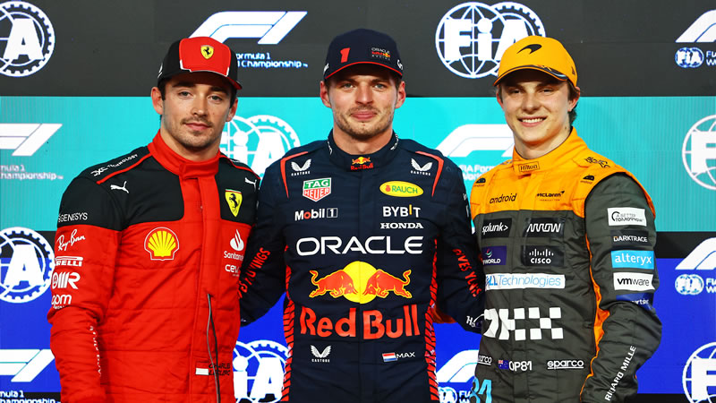 Verstappen se lleva la última pole de 2023 - Reporte Clasificación - GP de Abu Dhabi