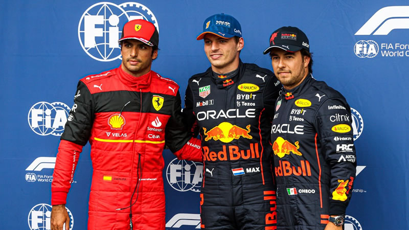 Sainz largará desde la Pole en Spa. Verstappen, penalizado, logró el mejor tiempo - Reporte Clasificación - GP de Bélgica 