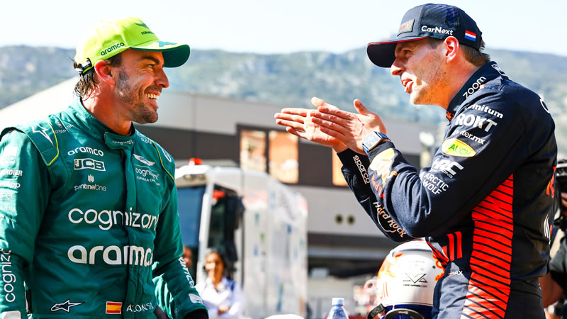 Verstappen se impone a Alonso con la pole y 'Checo' choca - Reporte Clasificación - GP de Mónaco 