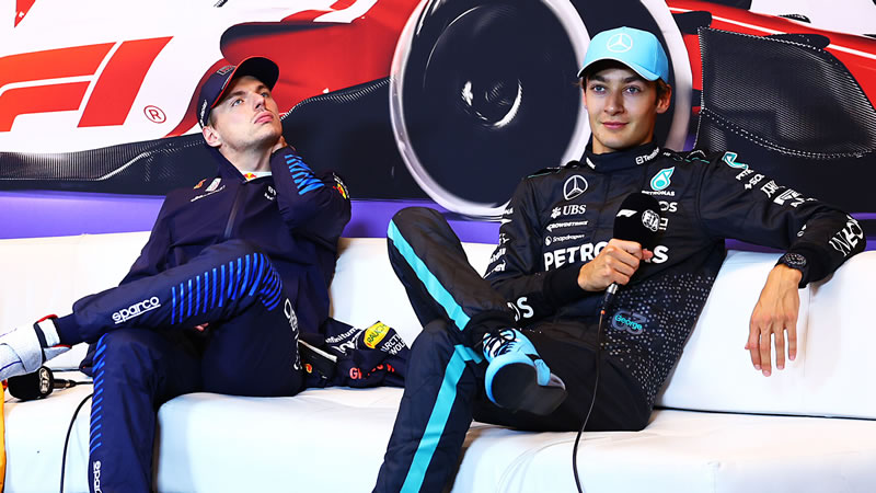 Max Verstappen explota en contra de George Russell tras el GP de Qatar 