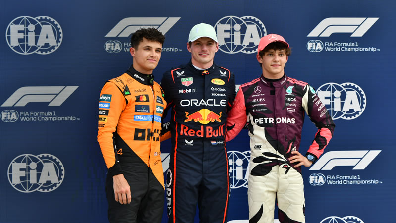 Max Verstappen logra la pole position tras apretada sesión - Reporte Clasificación - GP de Miami