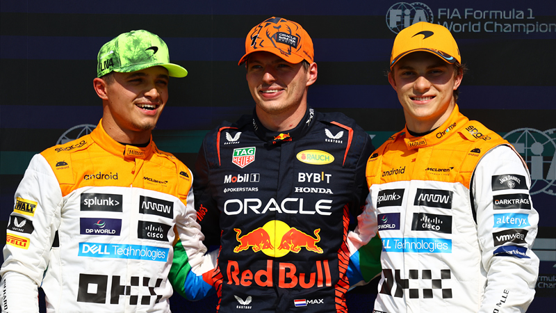Verstappen pole. Brillante resultado para Norris y Piastri - Reporte Clasificación - GP de Gran Bretaña 